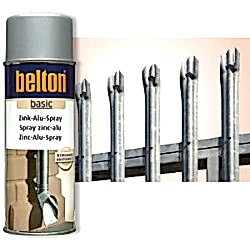 Belton Basic Çinko-Alüminyum Sprey Gümüş Grisi 400 ml