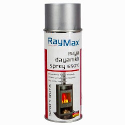 RayMax Isıya Dayanıklı Sprey Gümüş Mat 400 ml
