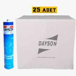 Dayson Poliüretan Mastik Extra Siyah 280 ml Koli (25 Adet)