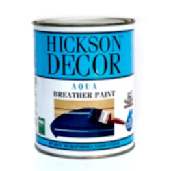 Hickson Decor Aqua Breather Paint Polar White 1 Litre Hickson Decor Aqua Breather Paint Polar White 1 Litre