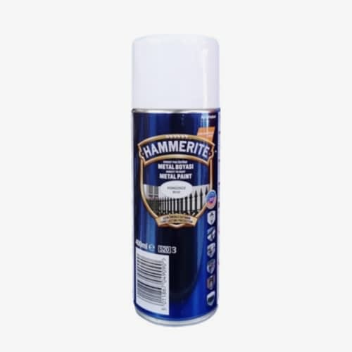 HAMMERITE Sprey Metal Boyası Pürüzsüz Beyaz 400 ml HAMMERITE Sprey Metal Boyası Pürüzsüz Beyaz 400 ml