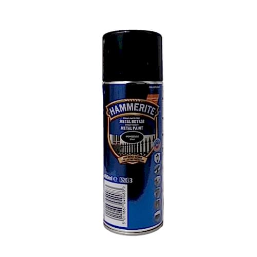 HAMMERITE Sprey Metal Boyası Pürüzsüz Siyah 400 ml HAMMERITE Sprey Metal Boyası Pürüzsüz Siyah 400 ml