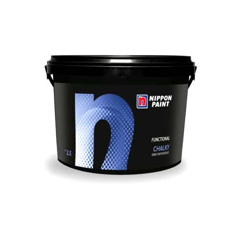 Nippon Functional Chalky Kara Tahta Boyası 2.5 Litre Nippon Functional Chalky Kara Tahta Boyası 2.5 Litre