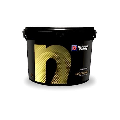 Nippon Functional Code Black Tam Siyah İç Cephe Boyası 2.5 Litre