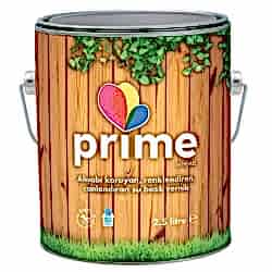 Prime by HEMEL Su Bazlı Renkli Vernik 2.5 Litre Prime by HEMEL Su Bazlı Renkli Vernik 2.5 Litre