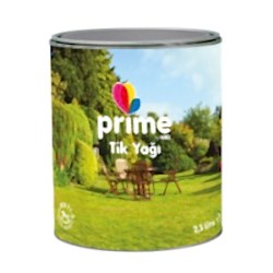 Prime by HEMEL Tik Yağı 2.5 Litre Prime by HEMEL Tik Yağı 2.5 Litre