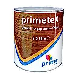 PrimeteX Solvent Bazlı Vernikli Ahşap Bakım Ürünü 2.5 Litre PrimeteX Solvent Bazlı Vernikli Ahşap Bakım Ürünü 2.5 Litre