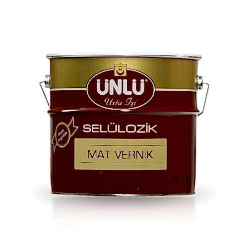 Ünlü Selülozik Mat Vernik 2.5 L.
