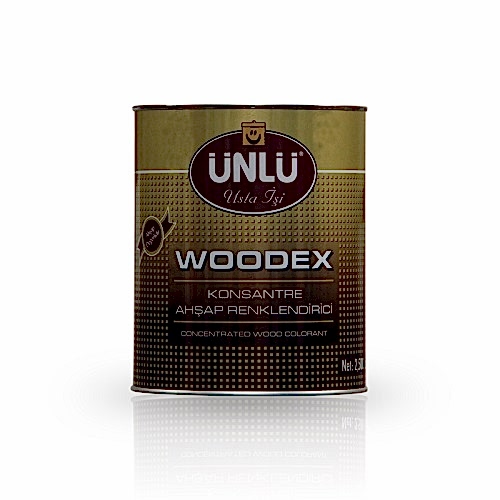 Ünlü Woodex Konsantre Ahşap Renklendirici 0.75 L. Ünlü Woodex Konsantre Ahşap Renklendirici 0.75 L.